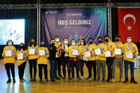 Küçükçekmec'de Festival programında
Uluslararası Vex Robotics İstanbul Turnuvası